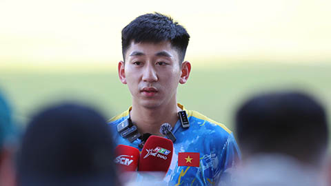 Hậu vệ U22 Việt Nam tự tin đánh bại Malaysia để lấy lại ngôi đầu bảng